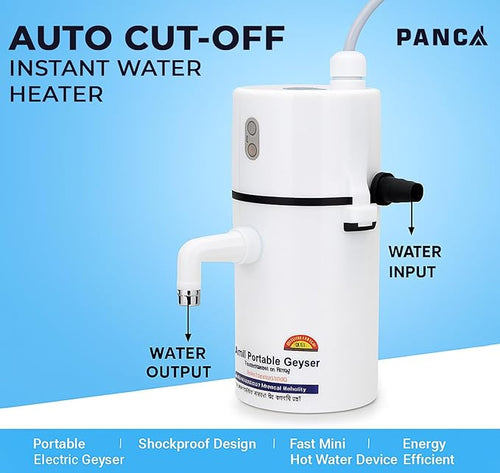 Instant Electric Water Geyser(Random Colours Available)